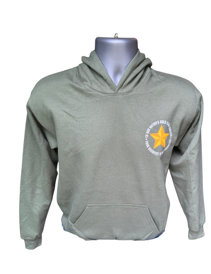LEGACIES ALIVE GREEN COTTON HOODIE