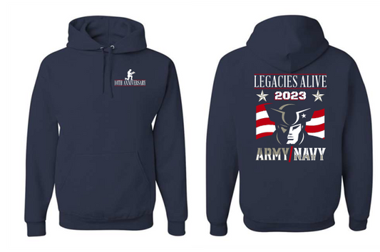 ARMY/NAVY COTTON HOODIE